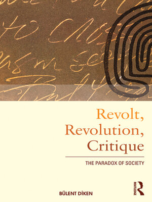 cover image of Revolt, Revolution, Critique